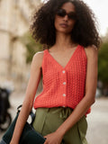 Alessia Knit Tank in Summer Fig