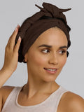 Set & Flow Heatless Curling Headband in Chocolate Brown