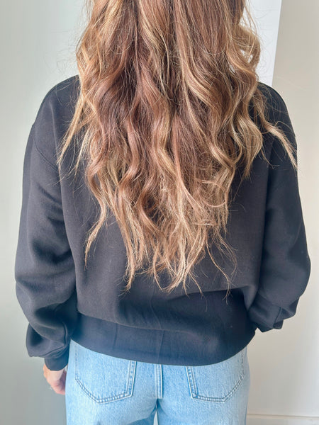 SPRINGFIELD Sweatshirt in Black & Brown