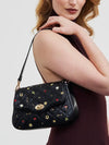 Mary Motif Quilted Crossbody Clutch