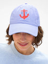 Baseball Hat in Lilac CV Anchor