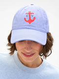 Baseball Hat in Lilac CV Anchor
