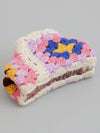 Crochet Hair Clip in Light Pink