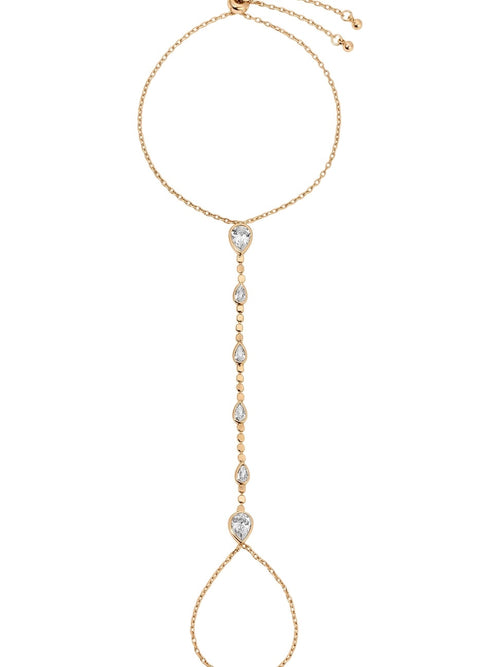 Dripping Crystal Hand Chain
