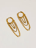 Vianne Multi Chain Drop Earrings