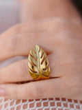 Verona Palm Leaf Ring