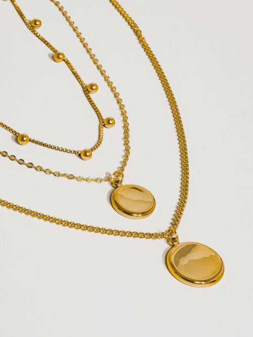 Anais Round Stack Necklace