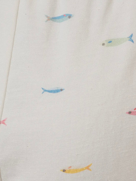 Make A Fish Shorts in White