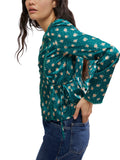 FP Field of Roses Blouse in Green Combo