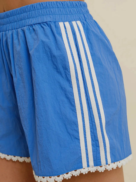 Tomboy With A Twist Short in Blue