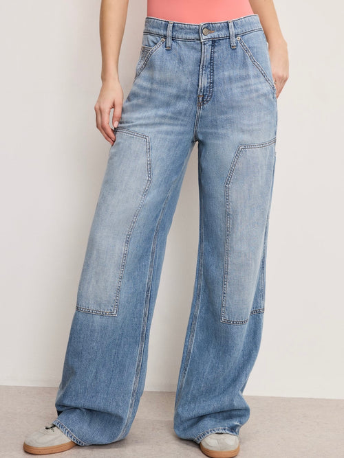 Good Standard Ease Carpenter Jeans in Indigo879