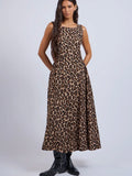 Wild About You Midi Dress in Cheetah