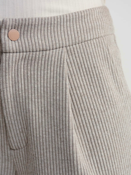 Aberdeen Straight Leg Pant 29 in Taupe Marl