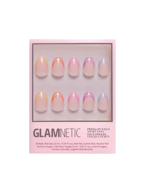 Neon Lights Press On Nails