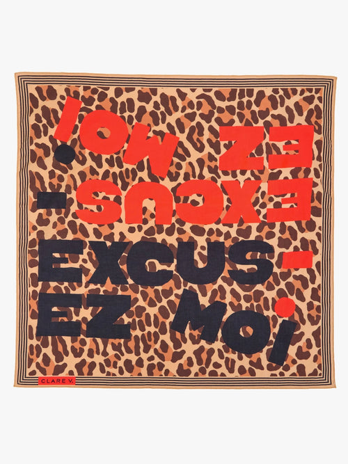Bandana Scarf in Excusez Moi Sand