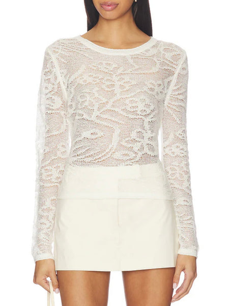 Megann Top in Antique