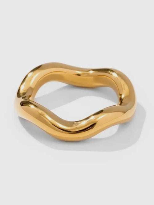 Daphne Irregular Wave Ring