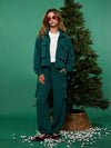 Starla Pant in Pine Quilt