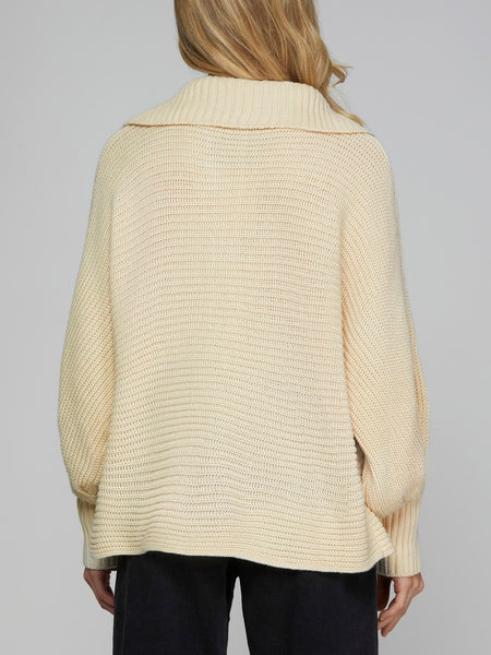 Pumpkin Spice & Everything Nice Sweater in Ivory