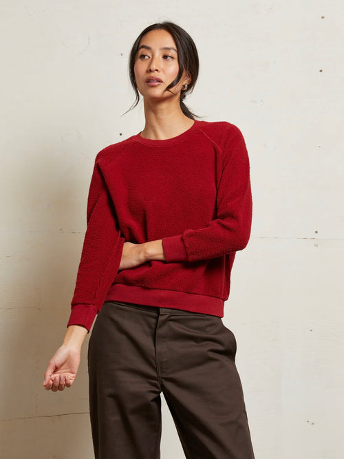 Ziggy Inside Out Sweatshirt in Maple
