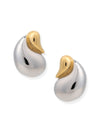 Drop Two Tone Earrings