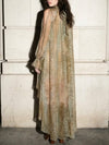 She's Feisty Dress in Olive Combo