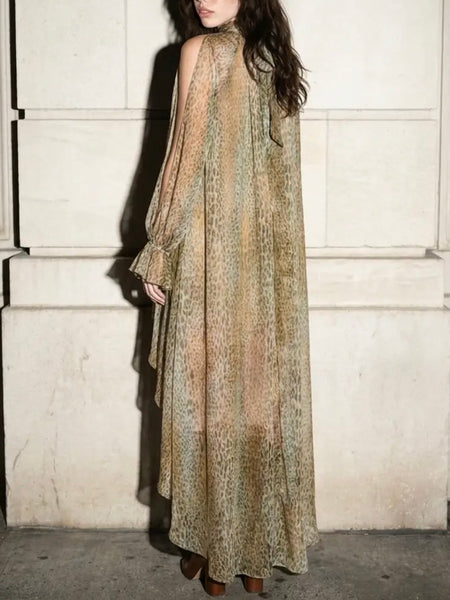 She's Feisty Dress in Olive Combo