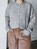 Piper Cardigan in Heather Grey