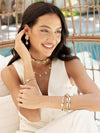 Golden Nautilus Shell Cuff Bracelet