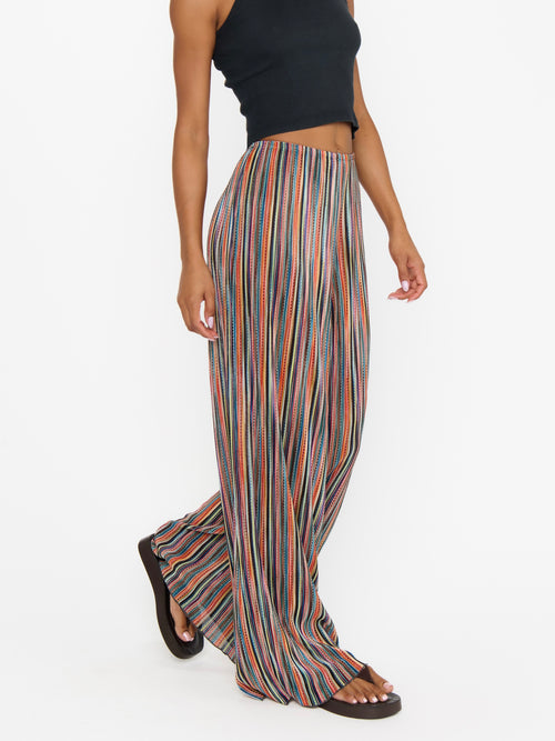 Kenny Pants in Sundown Stripe Knit