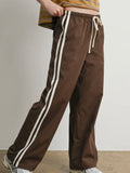 Down To Earth Stripe Pant in Brown