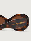 Bethnall Oval Sunglasses in Tortoise