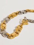 Calliope Chain Bracelet in Two Tone