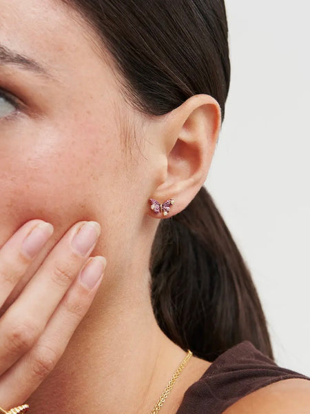 Eve Butterfly Stud Earrings