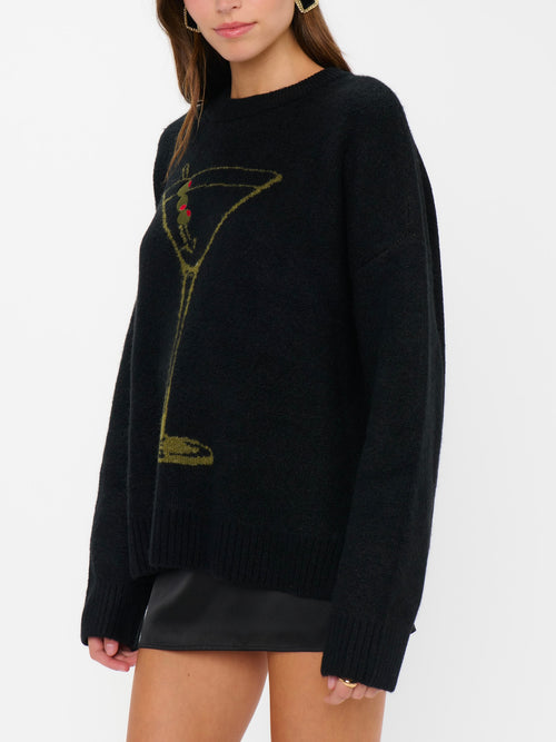 Settle In Sweater in Dirty Martini Knit
