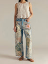 Illusions Relaxed Fit Jean in Sky Combo