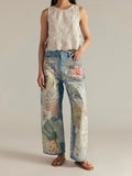 Illusions Relaxed Fit Jean in Sky Combo