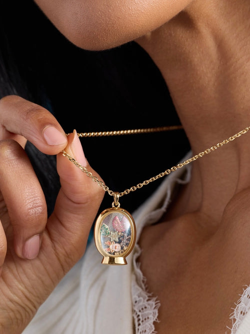 Holiday Treats Shaker Pendant Necklace