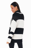 Ski In Sweater in Black Knit