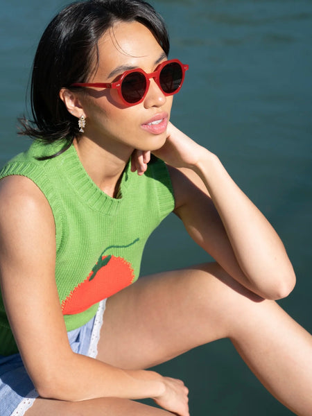 Millie Sunnies in Cherry Bomb