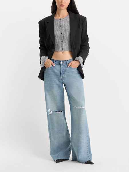Vintage Low Slung Baggy Jean in Terra