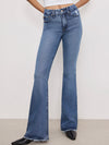 Good Legs Flare Deep V Yoke in Indigo513