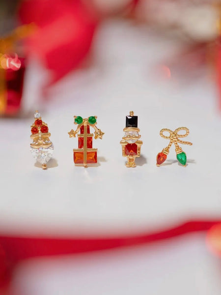 Santa's Faves Stud Set