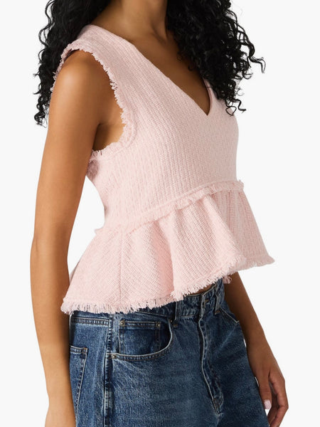Camilla Top in Pastel Lilac