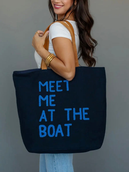 Meet Me At The Boat Tote
