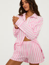 Cassidy Top in Prism Pink Stripe