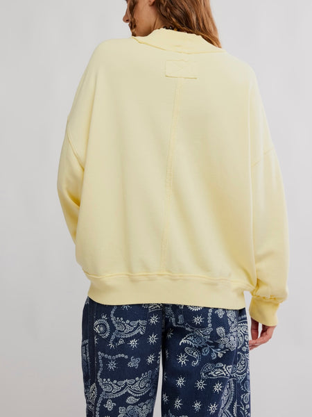 Palm Springs Pullover in Banana Cream