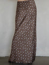 Aurora Skirt in Brown Floral
