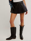 Paradise Found Vegan Skort in Black