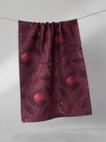Rich Garnet Tea Towel